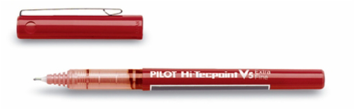 Immagine di 12 pz penna pilot hi-tecpoint v5  rossa 011692