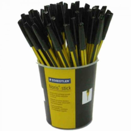 Immagine di 50 pz penna staedtler stick nera a.434 09 kp5**