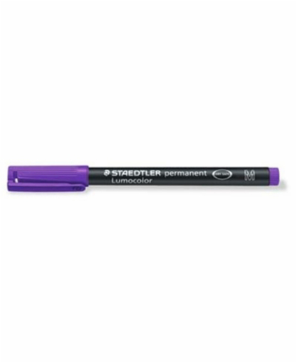 Immagine di 10 pz penna staedtler lumocolor p.m. 6 viola