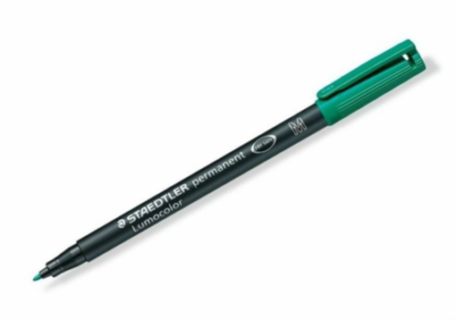 Immagine di 10 pz penna staedtler lumocolor p.m. 5 verde