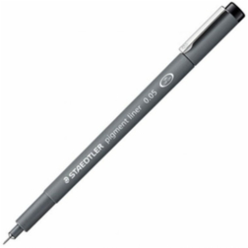 Immagine di 10 pz penna staedtler pigment liner nera 0,05  308005-9