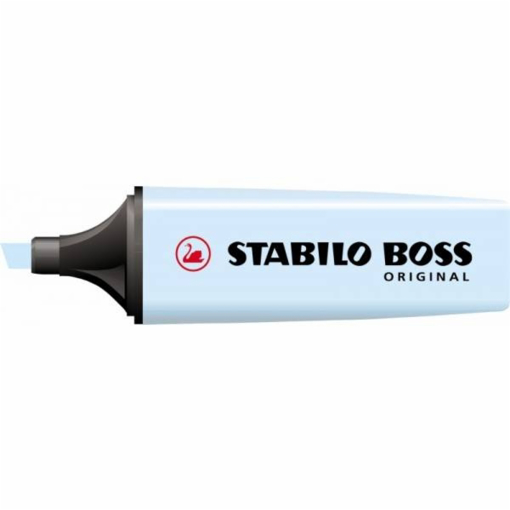 Immagine di 10 pz evid.stabilo boss pastel azzurro ghiaccio 70/111