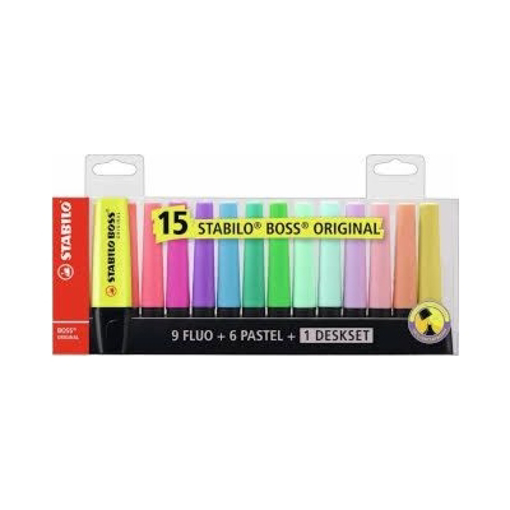 Immagine di 1 pz evid.stabilo boss pastel + fluo bl. x 15pz. 7015-01-5