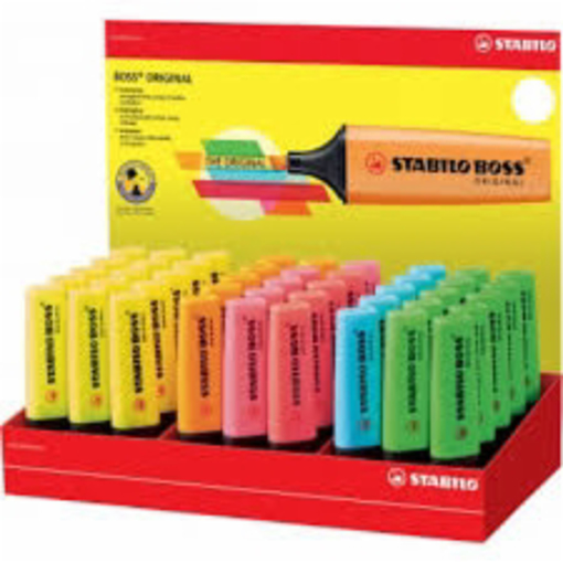 Immagine di 1 pz evid.stabilo boss fluo  espositore x 45 pz. 70/45-1