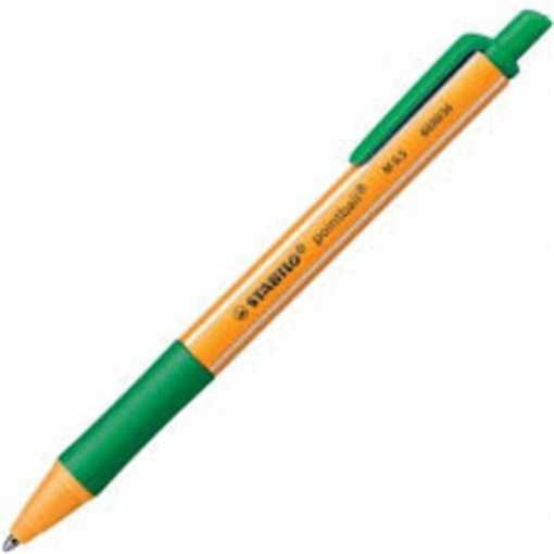 Immagine di 10 pz penna stabilo pointball 6030/36 verde