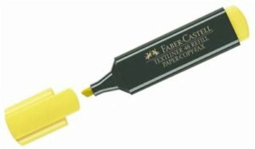 Immagine di 10 pz evid.faber castell textliner 48 giallo 154807