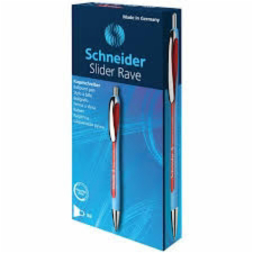 Immagine di 5 pz penna schneider slider rave rosso  p132502