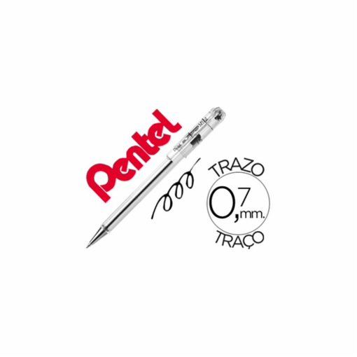 Immagine di 12 pz penna pentel superb  mini nera  bk77s-a