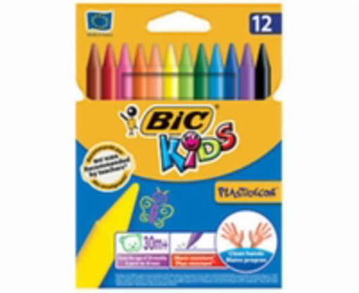 Immagine di 13 pz pastelli bic plastidecor x 12