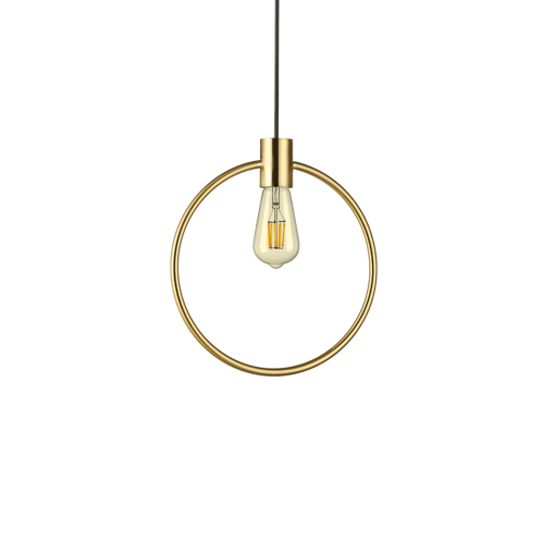 Immagine di Lampada a sospensione ottone, abc, ideal lux