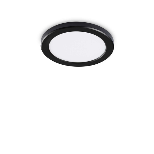 Immagine di Lampada da soffitto nero, aura, ideal lux