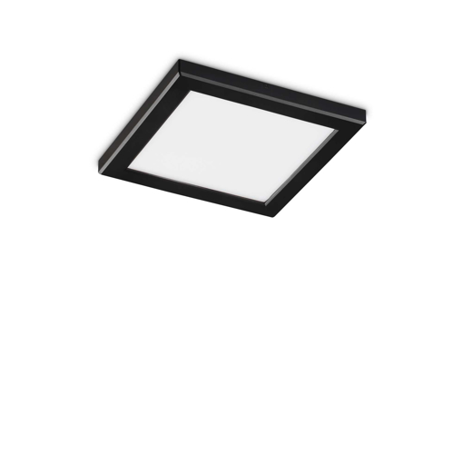 Immagine di Lampada da soffitto nero, aura, ideal lux