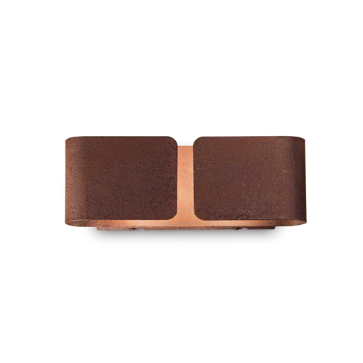 Immagine di Lampada da parete corten, clip, ideal lux