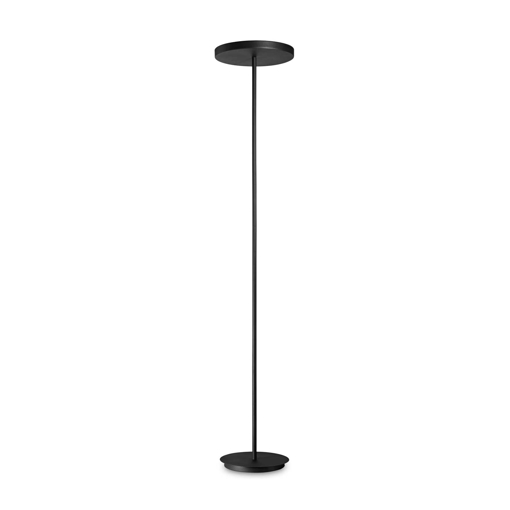 Immagine di Lampada da terra nero, colonna, ideal lux