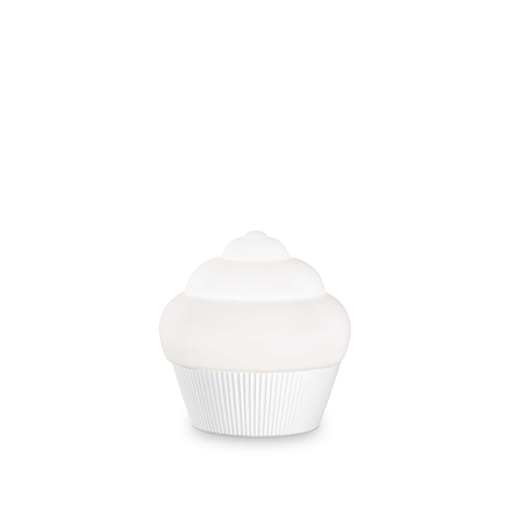 Immagine di Lampada da tavolo bianco, cupcake, ideal lux