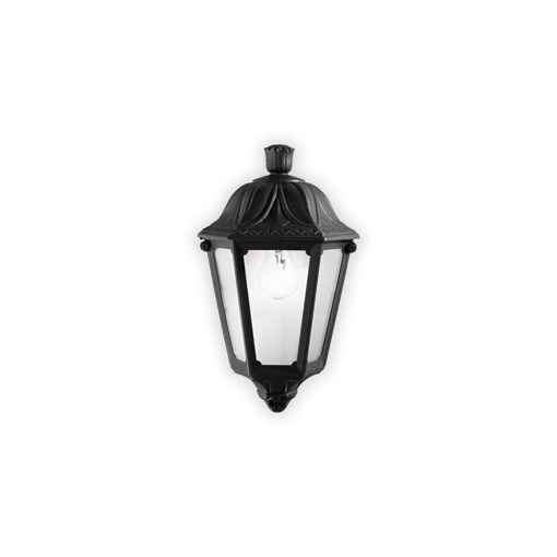 Immagine di Lampada da parete nero, dafne, ideal lux