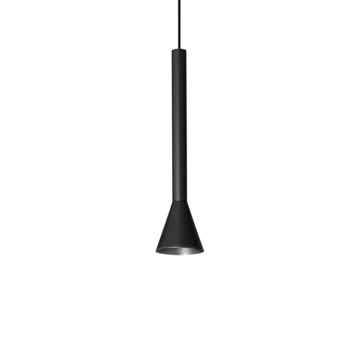 Immagine di Lampada a sospensione nero, diesis, ideal lux