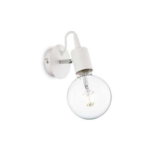 Immagine di Lampada da parete bianco, edison, ideal lux