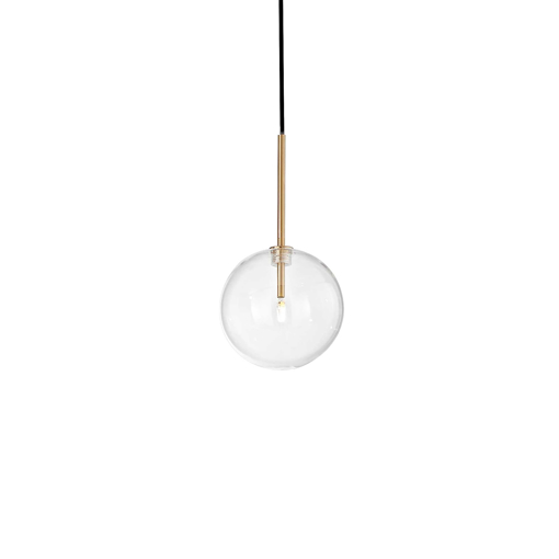 Immagine di Lampada a sospensione ottone, equinoxe, ideal lux