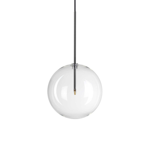 Immagine di Lampada a sospensione cromo, equinoxe, ideal lux