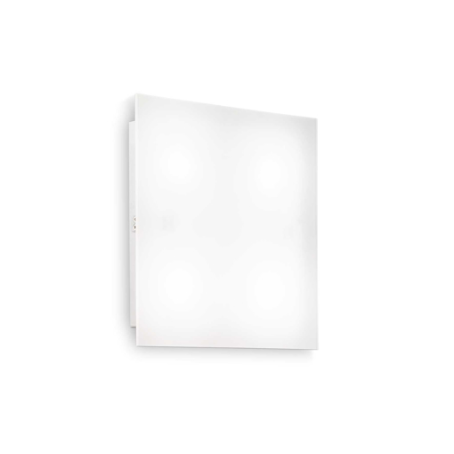 Immagine di Lampada da soffitto bianco, flat, ideal lux