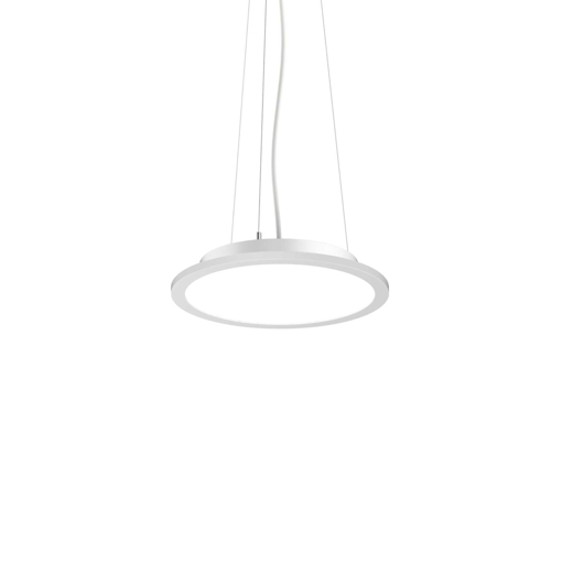 Immagine di Lampada a sospensione bianco, fly, ideal lux