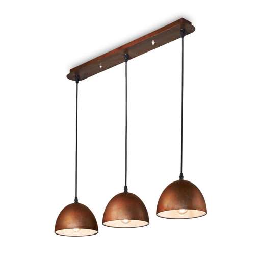 Immagine di Lampada a sospensione corten, folk, ideal lux