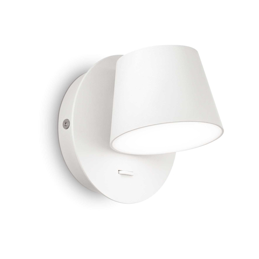 Immagine di Lampada da parete bianco, gim, ideal lux