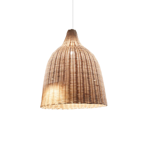 Immagine di Lampada a sospensione legno, haunt, ideal lux