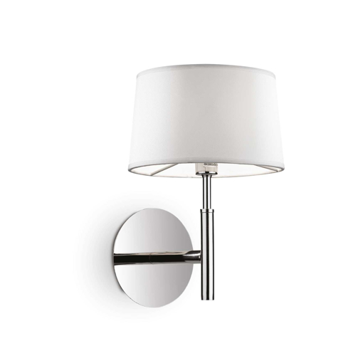 Immagine di Lampada da parete bianco, hilton, ideal lux