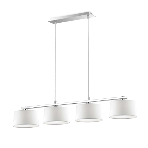 Immagine di Lampada a sospensione bianco, hilton, ideal lux