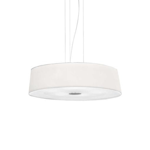 Immagine di Lampada a sospensione bianco, hilton, ideal lux