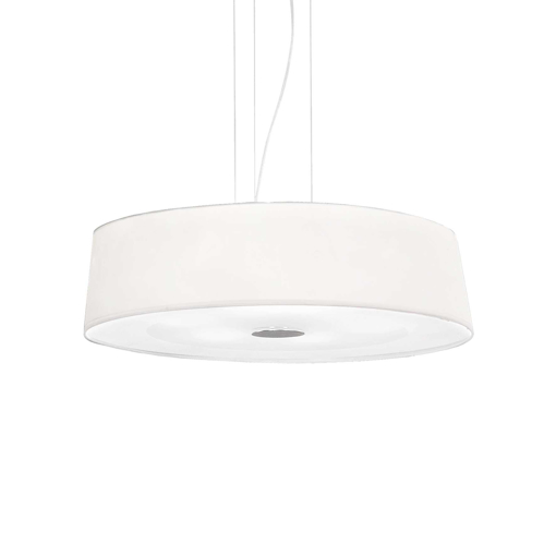 Immagine di Lampada a sospensione bianco, hilton, ideal lux