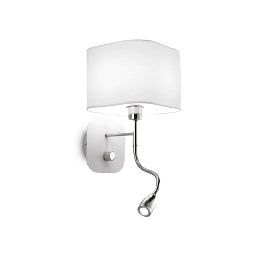 Immagine di Lampada da parete bianco, holiday, ideal lux