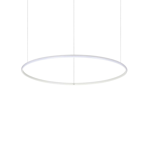 Immagine di Lampada a sospensione bianco, hulahoop, ideal lux