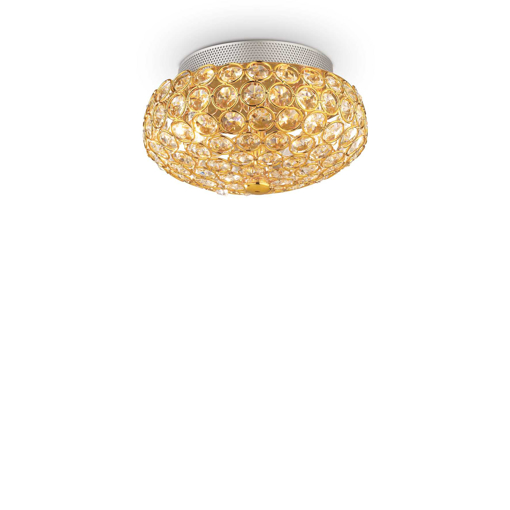 Immagine di Lampada da soffitto oro, king, ideal lux