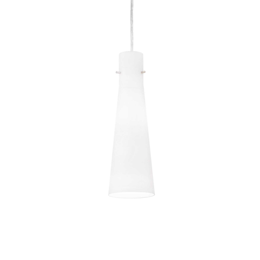 Immagine di Lampada a sospensione bianco, kuky, ideal lux