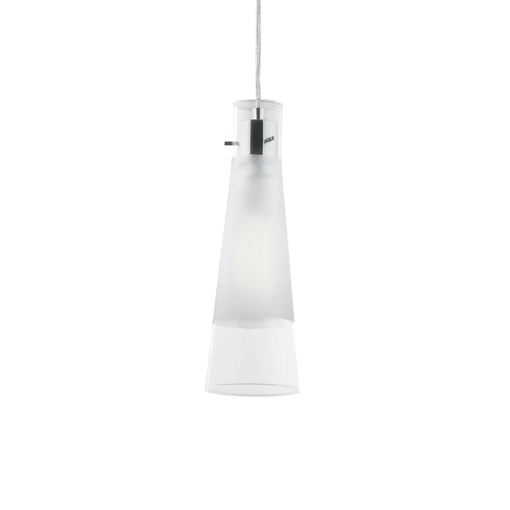 Immagine di Lampada a sospensione trasparent, kuky, ideal lux