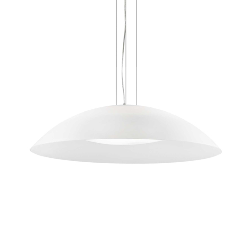 Immagine di Lampada a sospensione bianco, lena, ideal lux