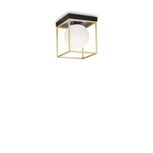 Immagine di Lampada da soffitto ottone, lingotto, ideal lux