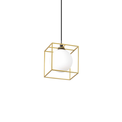 Immagine di Lampada a sospensione ottone, lingotto, ideal lux