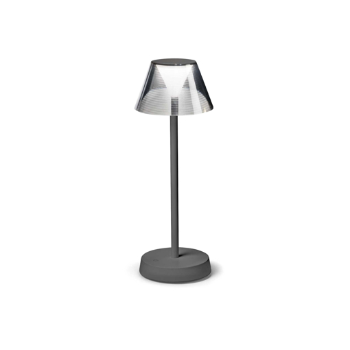 Immagine di Lampada da tavolo grigio, lolita, ideal lux