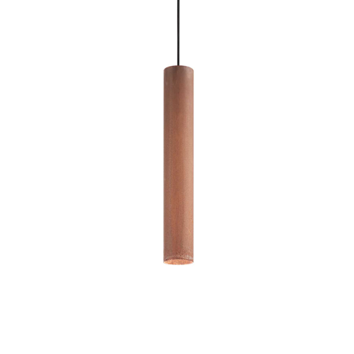 Immagine di Lampada a sospensione corten, look, ideal lux