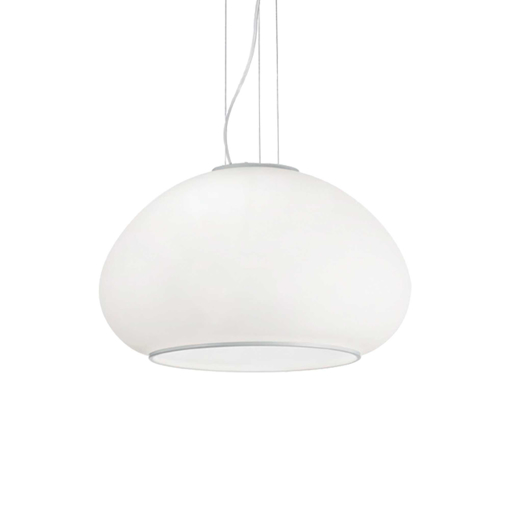 Immagine di Lampada a sospensione bianco, mama, ideal lux