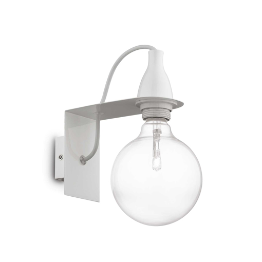 Immagine di Lampada da parete bianco, minimal, ideal lux