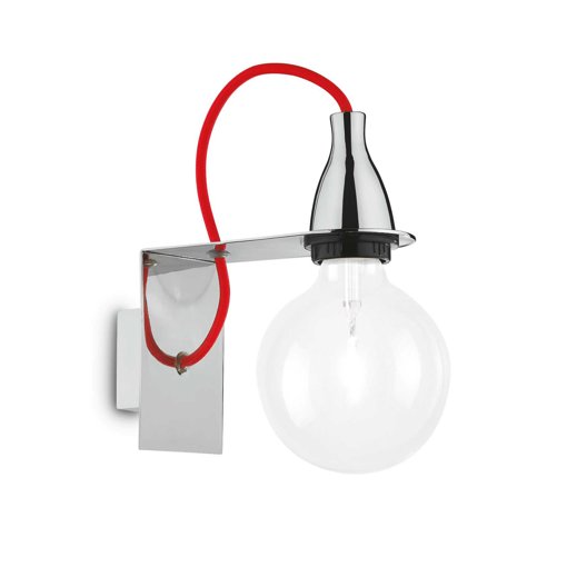 Immagine di Lampada da parete cromo, minimal, ideal lux