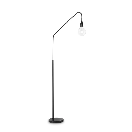 Immagine di Lampada da terra nero, minimal, ideal lux