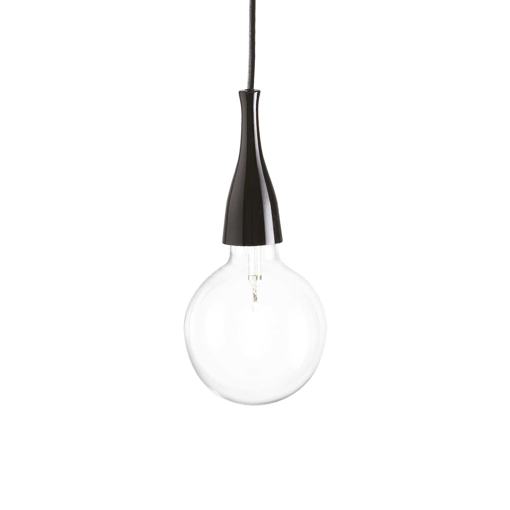 Immagine di Lampada a sospensione nero, minimal, ideal lux