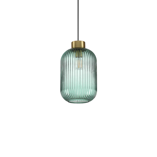 Immagine di Lampada a sospensione verde, mint, ideal lux