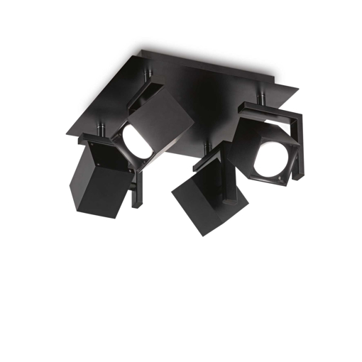 Immagine di Lampada da soffitto nero, mouse, ideal lux